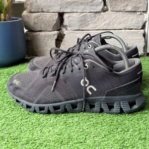 On Running Cloud X Black Asphalt Women’s Sneakers